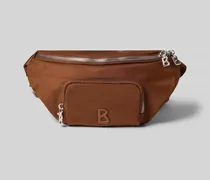 Bauchtasche mit Logo-Detail Modell 'Janica