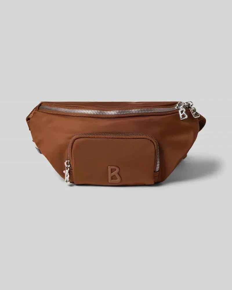 Bogner Bauchtasche mit Logo-Detail Modell 'Janica Mittelbraun