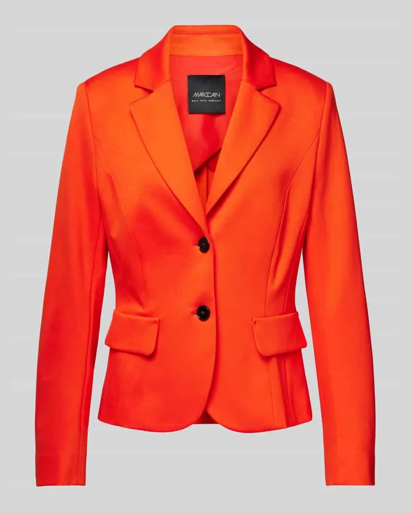 Marc Cain Blazer mit Reverskragen Rot