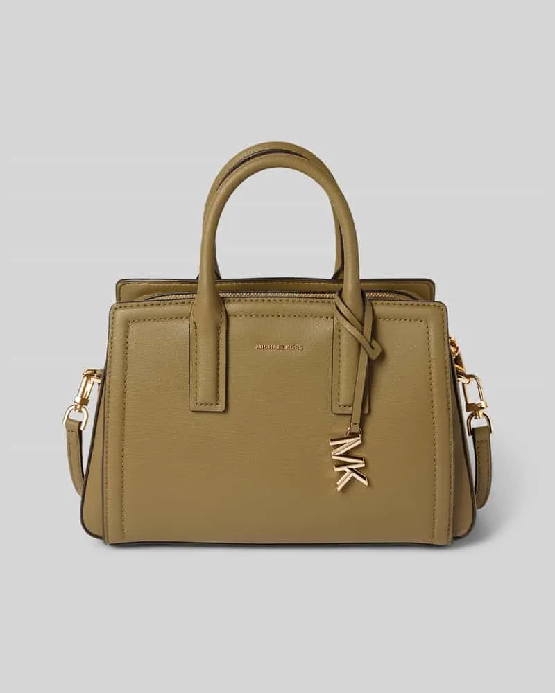 Michael Kors Handtasche mit Label-Applikationen Modell 'LAILA Khaki