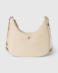 Tommy Hilfiger Handtasche mit verstellbarem Schulterriemen Beige