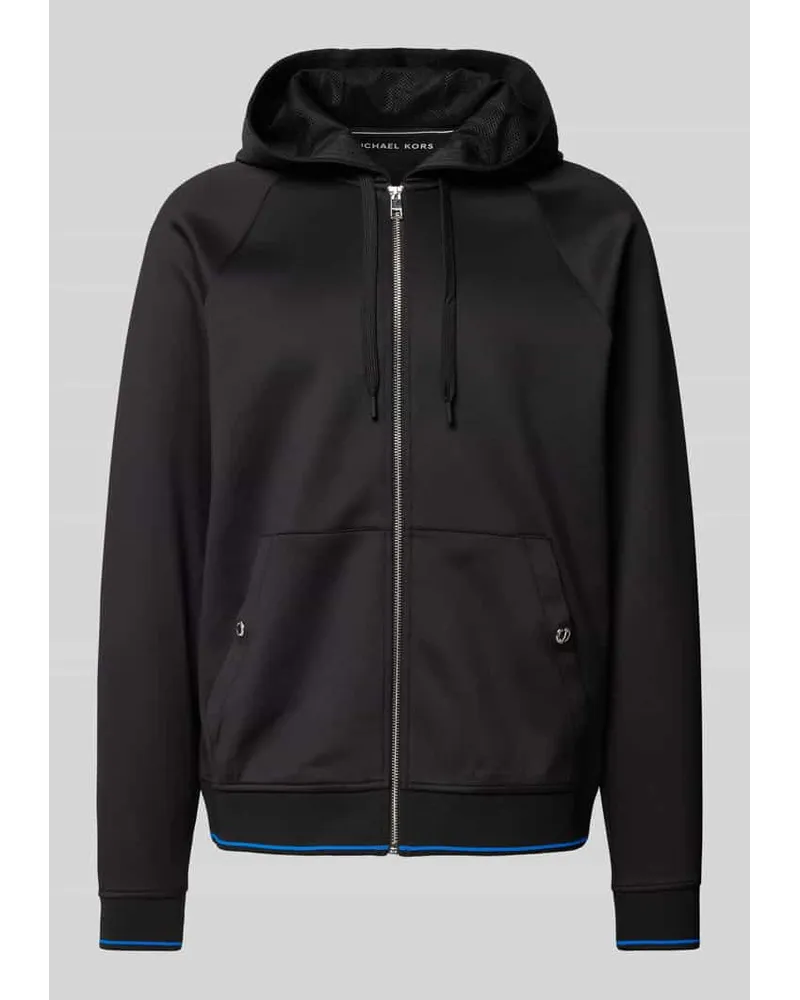 Michael Kors Sweatjacke mit Druckknopftaschen Black