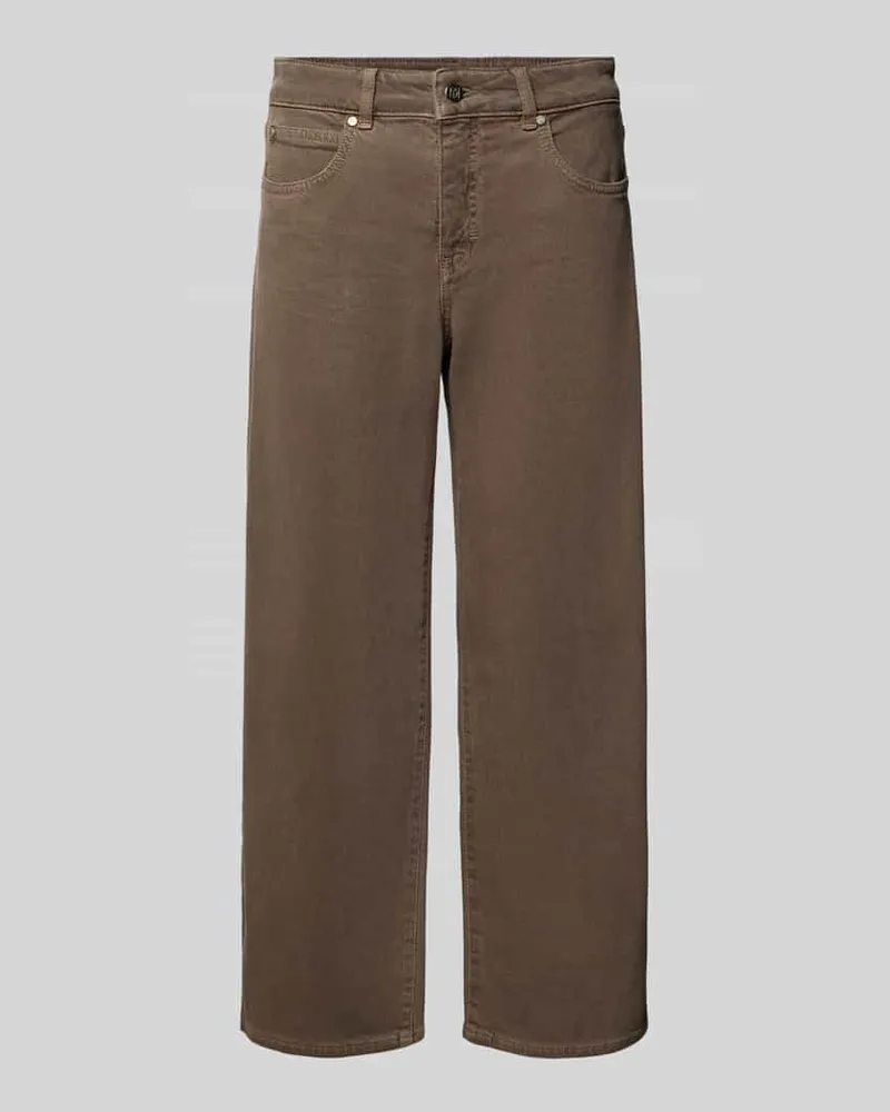 someday. Barrel Fit Jeans mit Eingrifftaschen Modell 'Corah curved Taupe