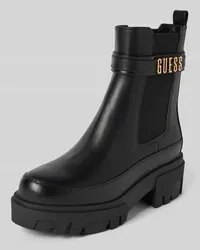 Guess Chelsea Boots mit Label-Applikation Modell 'YELMA Black