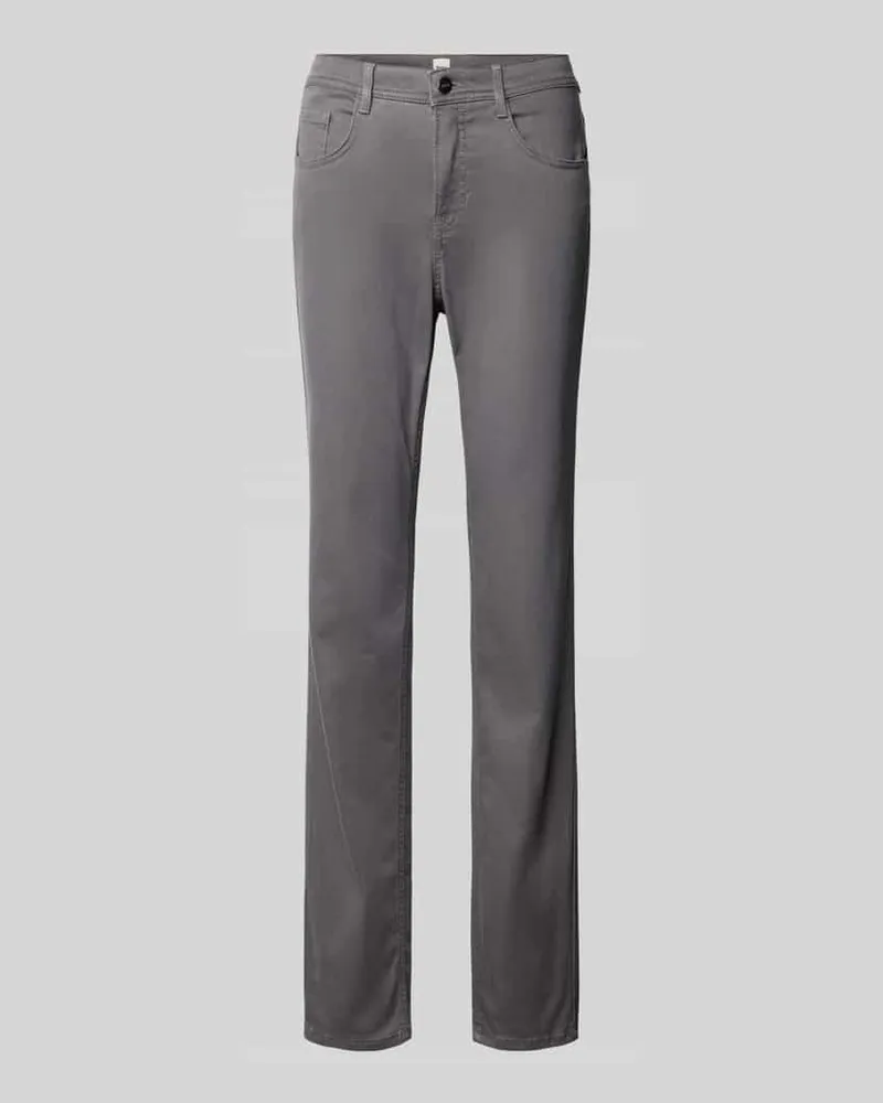 Brax Slim Fit Jeans im 5-Pocket-Design Modell 'STYLE.MARY Dunkelgrau