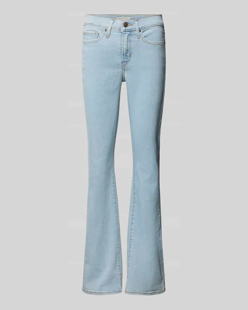 Levi's Slim Fit Schlaghose im 5-Pocket-Design Modell '315 Hellblau