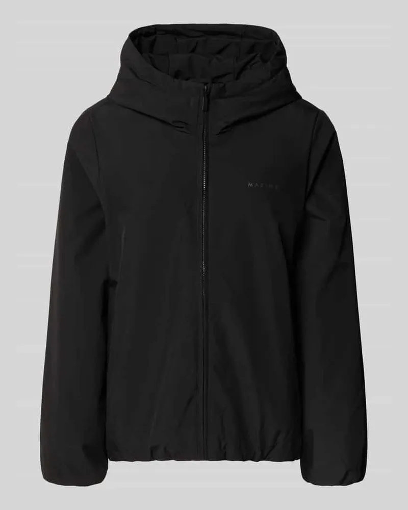 Mazine Jacke mit Kapuze Black