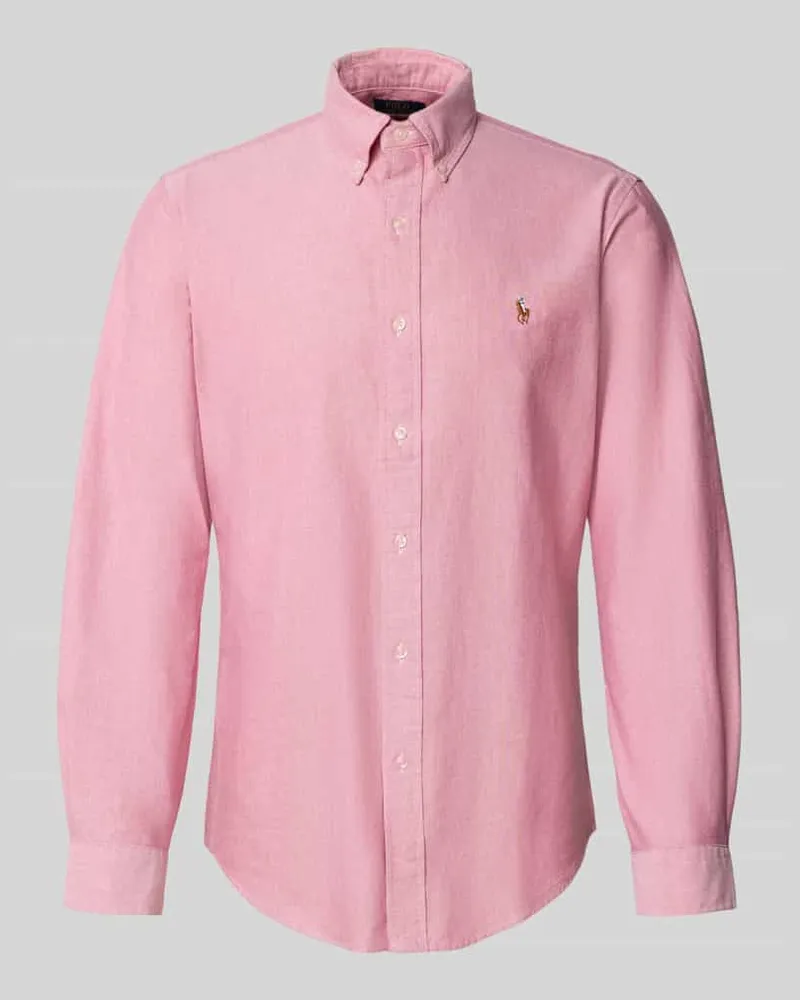 Ralph Lauren Regular Fit Freizeithemd mit Logo-Stitching Modell 'Cub Rose