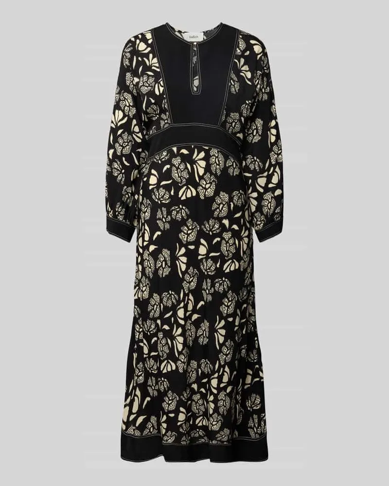 ba&sh Maxikleid mit Schlüsselloch-Ausschnitt Modell 'DRESS AUDE Black