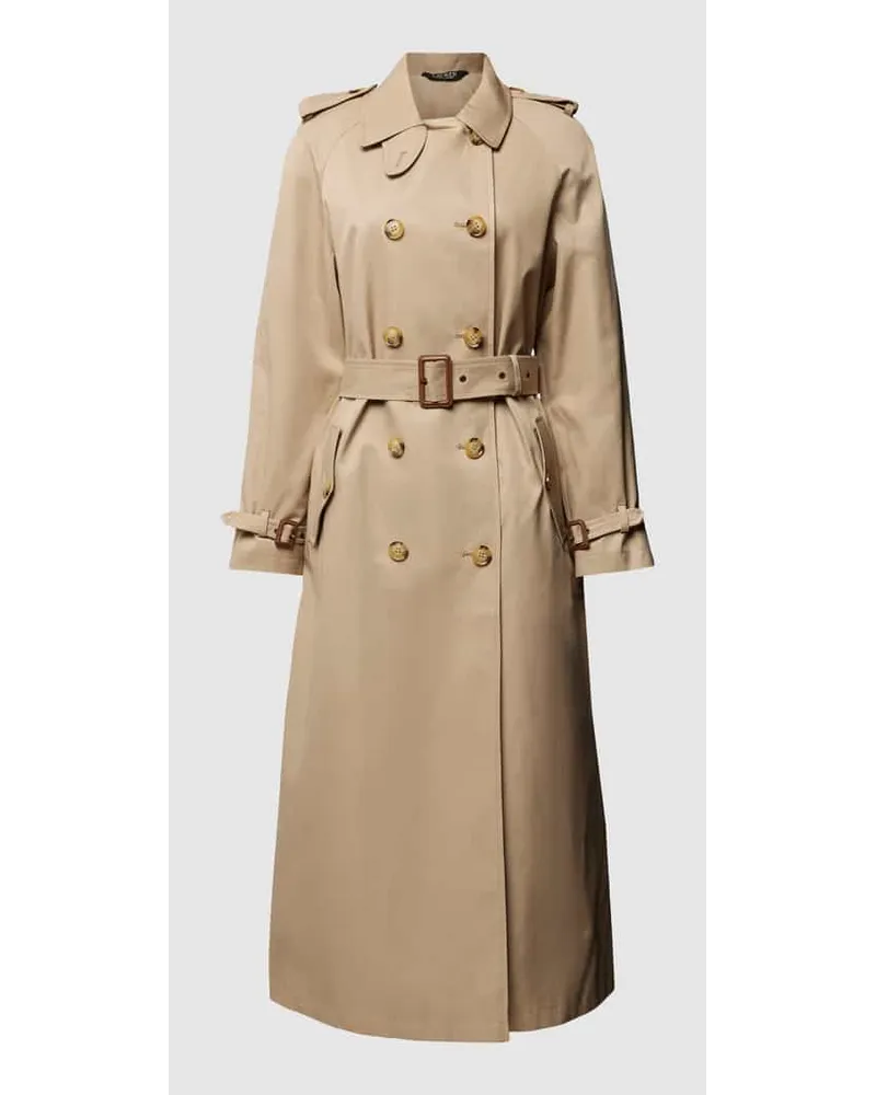 Ralph Lauren Trenchcoat mit Bindegürtel Camel