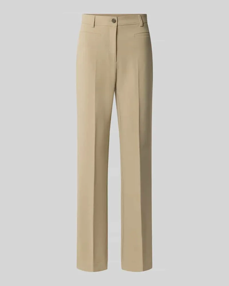 HUGO BOSS Gerade Hose mit Gürtelschlaufen Modell 'C_Tana Schilf