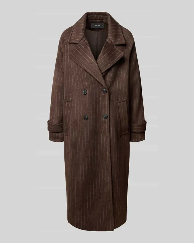 Vero Moda Mantel mit doppelreihiger Knopfleiste Schoko