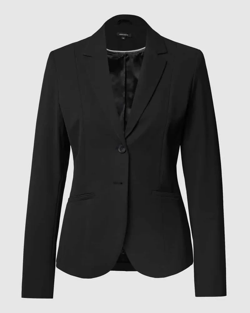 More & More Blazer mit Leistentaschen Black