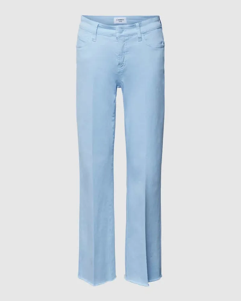 Cambio Jeans in verkürzter Passform Modell 'FRANCESCA Hellblau