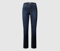 Regular Fit Jeans mit Label-Patch Modell 'CICI 34' Modell CICI