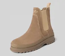 Chelsea Boots aus Leder-Mix Modell 'Wintly