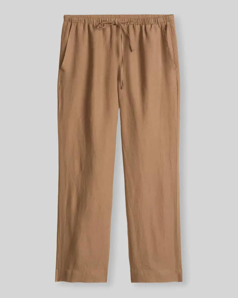 Marc O'Polo Straight Leg Leinenhose mit Tunnelzug Hazel