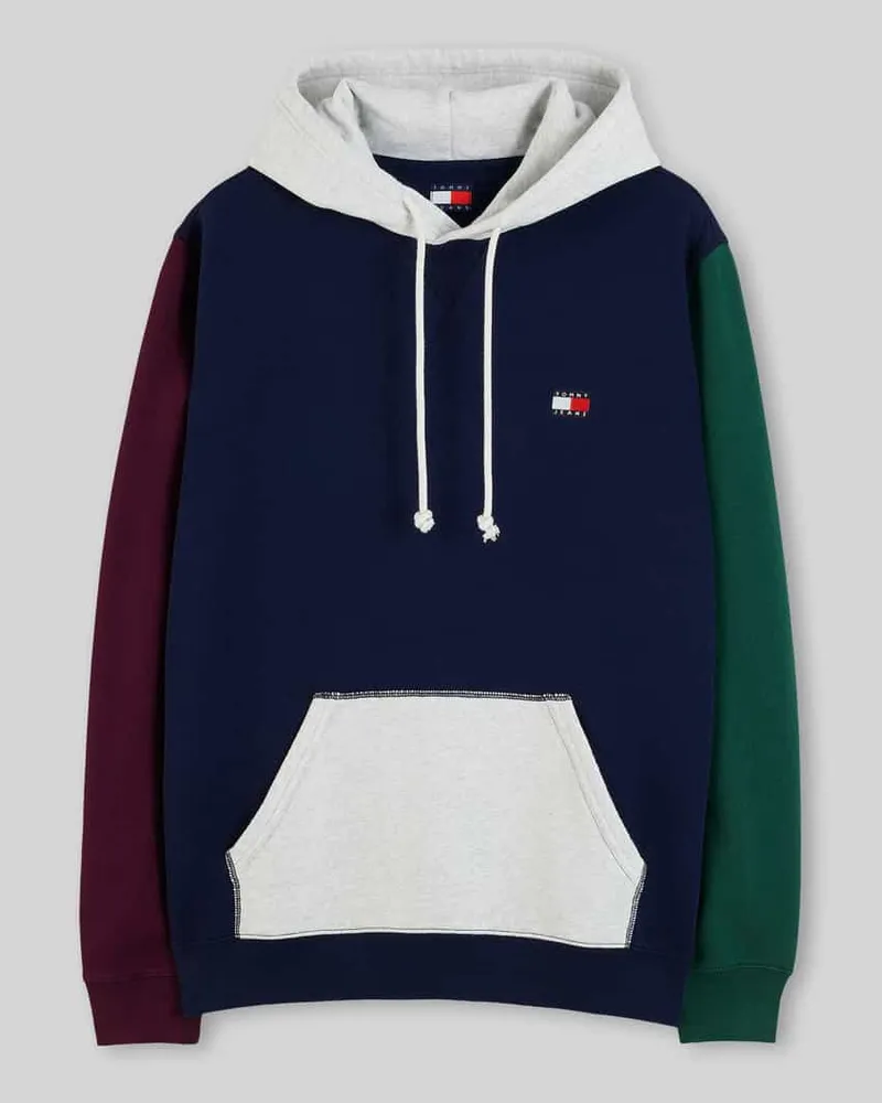 Tommy Hilfiger Regular Fit Sweatshirt aus Baumwoll-Mix Dunkelblau