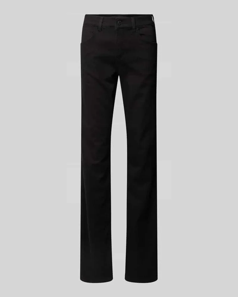 ANGELS  Straight Fit Jeans mit Eingrifftaschen Modell 'Dolly Black