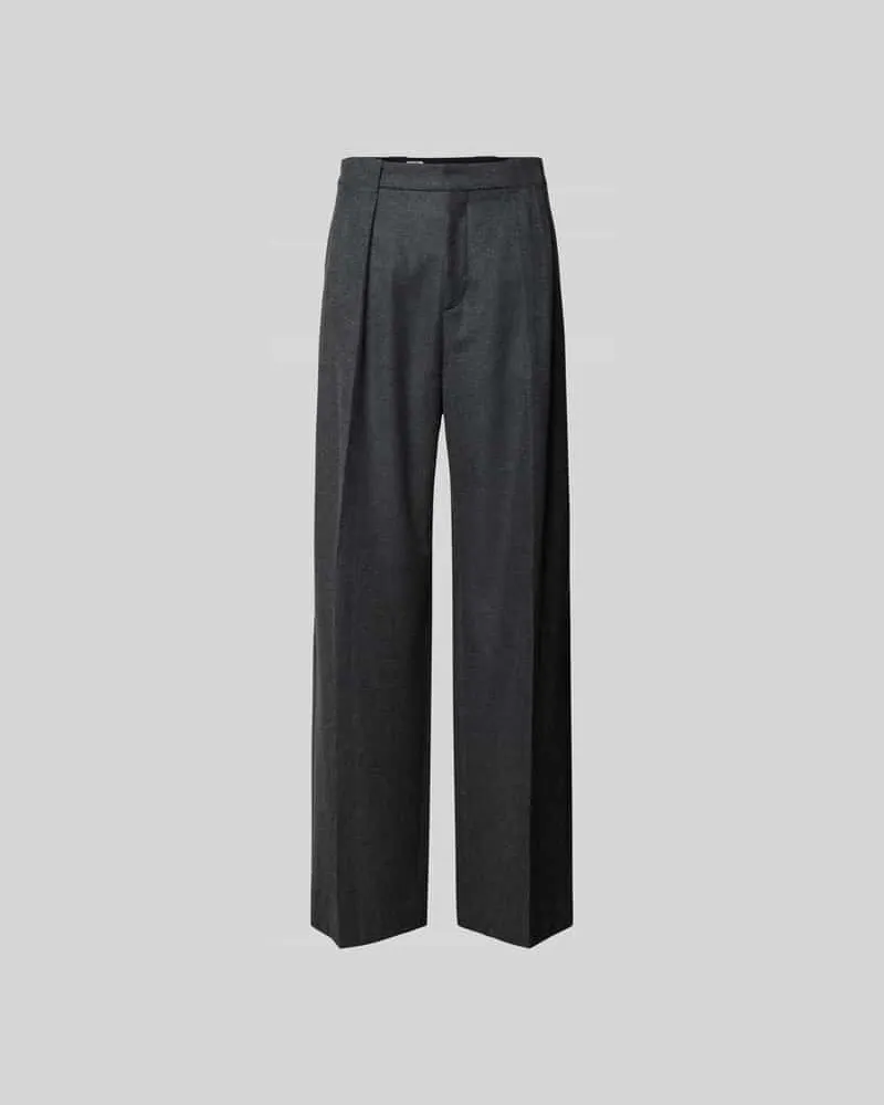 Filippa K Stoffhose mit Gesäßtaschen Mittelgrau