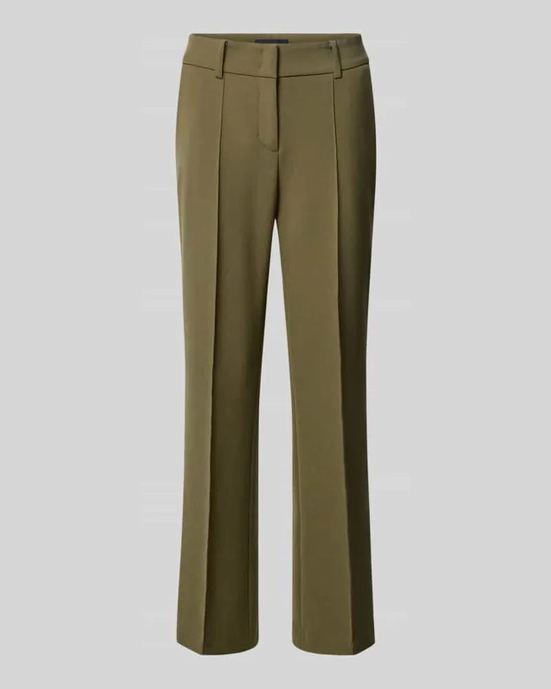 Cambio Stoffhose in verkürzter Passform Modell 'FARAH Khaki