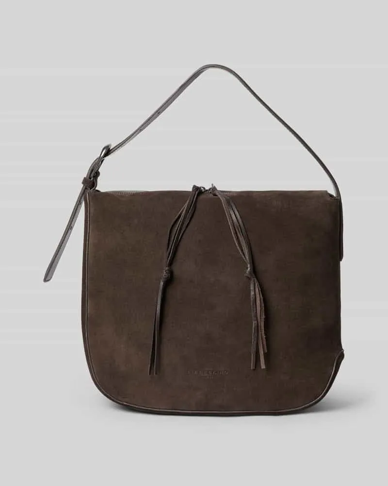 Liebeskind Handtasche aus Leder Modell 'INES Dunkelbraun