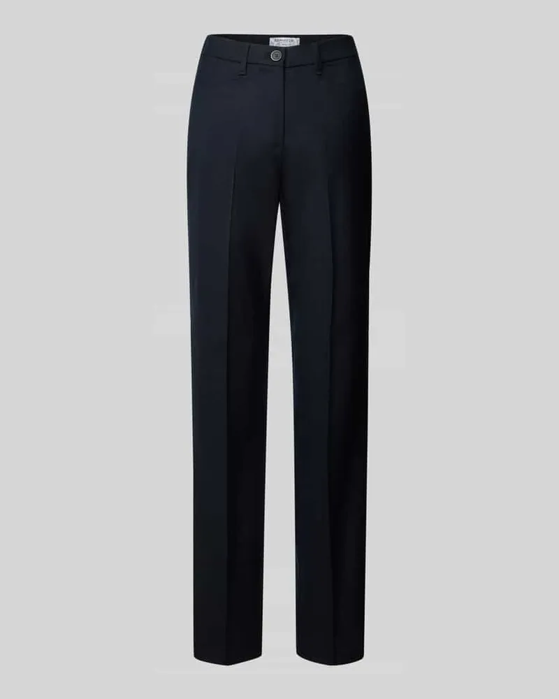 Brax Slim Fit Hose aus Lyocell-Mix Modell 'Pauline Marine