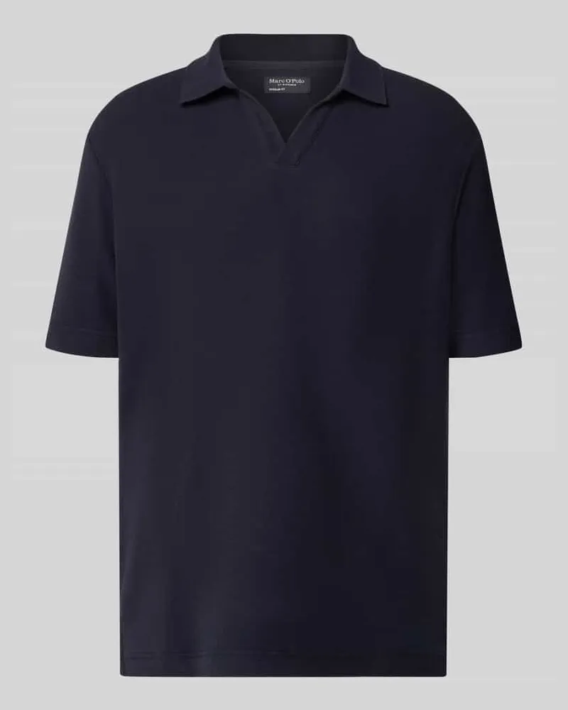 Marc O'Polo Regular Fit T-Shirt aus reiner Baumwolle Marine