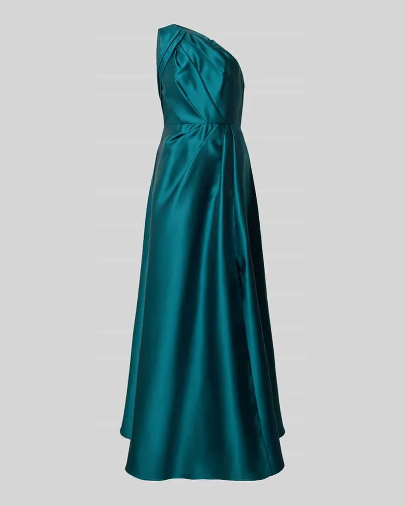 Adrianna Papell Abendkleid im One-Shoulder-Look mit Drapierungen Blau