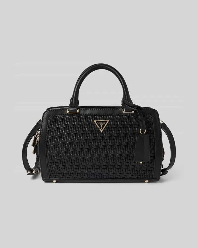 Guess Handtasche mit Strukturmuster Modell 'MURIELLE Black