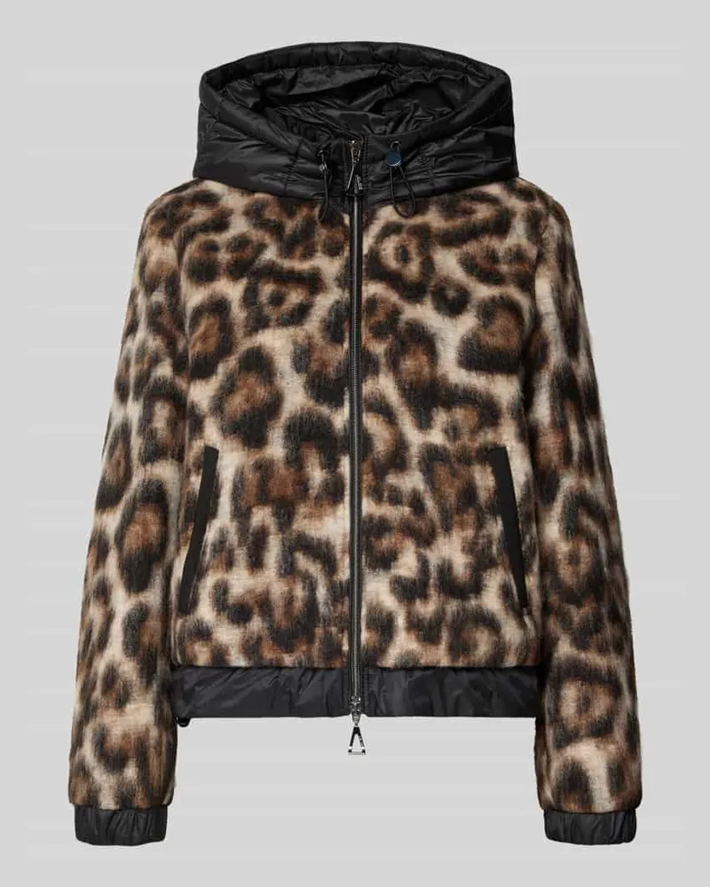 Gil Bret Regular Fit Blouson mit Schurwoll-Anteil Hellbraun