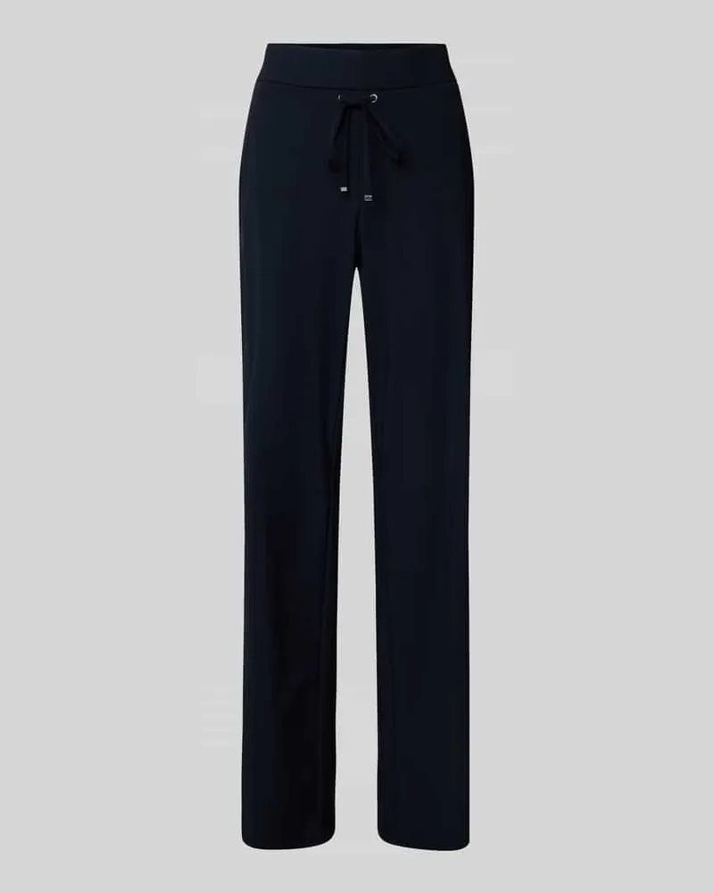 RAFFAELLO ROSSI  Straight Fit Jogpants mit elastischem Bund Modell 'CANDICE Marine