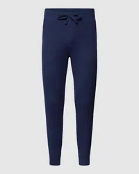 Ralph Lauren Sweatpants mit Strukturmuster Modell 'WAFFLE Marine