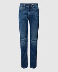 S.Oliver Slim Fit Jeans aus Baumwoll-Mix Modell 'Mauro Jeansblau