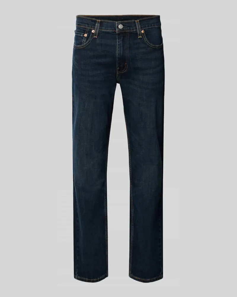 Levi's Slim Fit Jeans mit Eingrifftaschen Modell '511 Dunkelblau