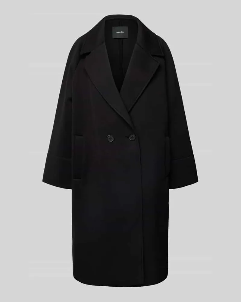 someday. Mantel mit Leistentaschen Modell 'Vamara Black