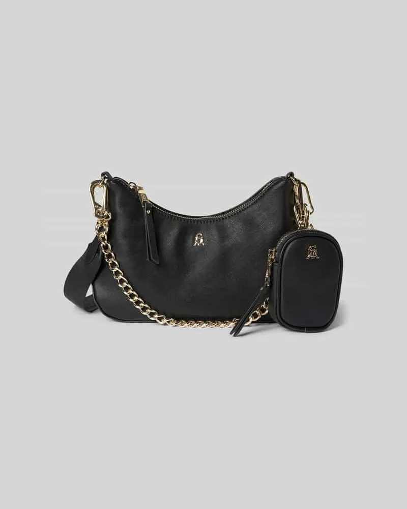Steve Madden Shoulder Bag mit Logo-Applikation Modell 'Sin Black