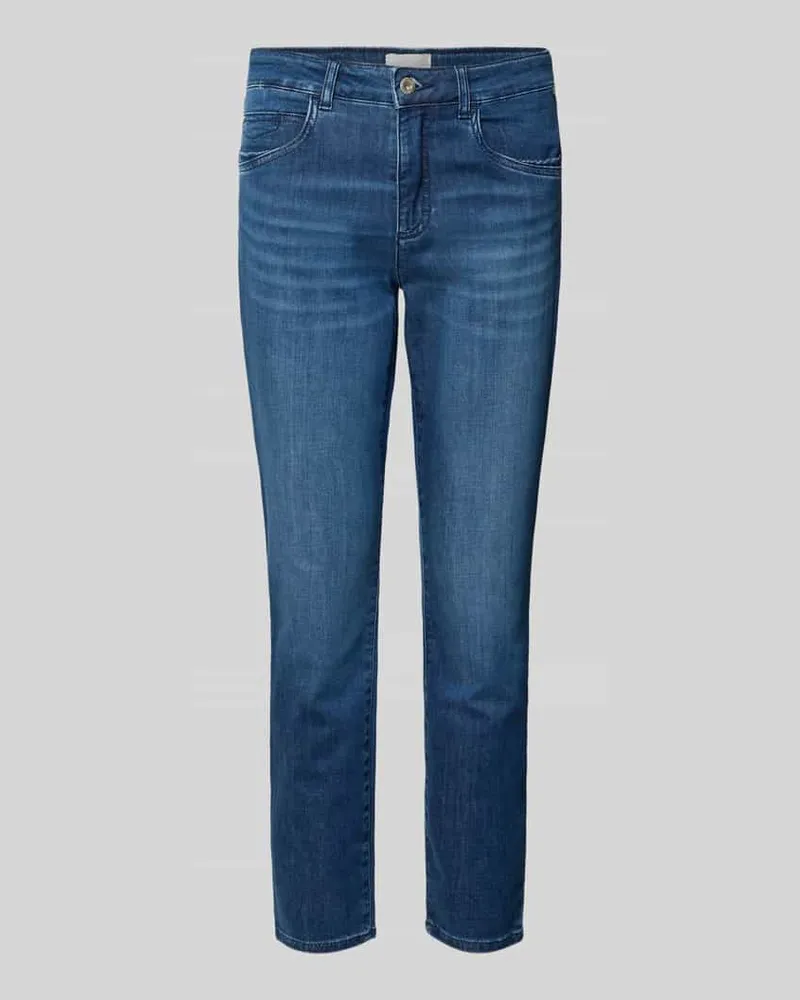 Brax Slim Fit Jeans aus Baumwoll-Mix Modell 'SHAKIRA Blau