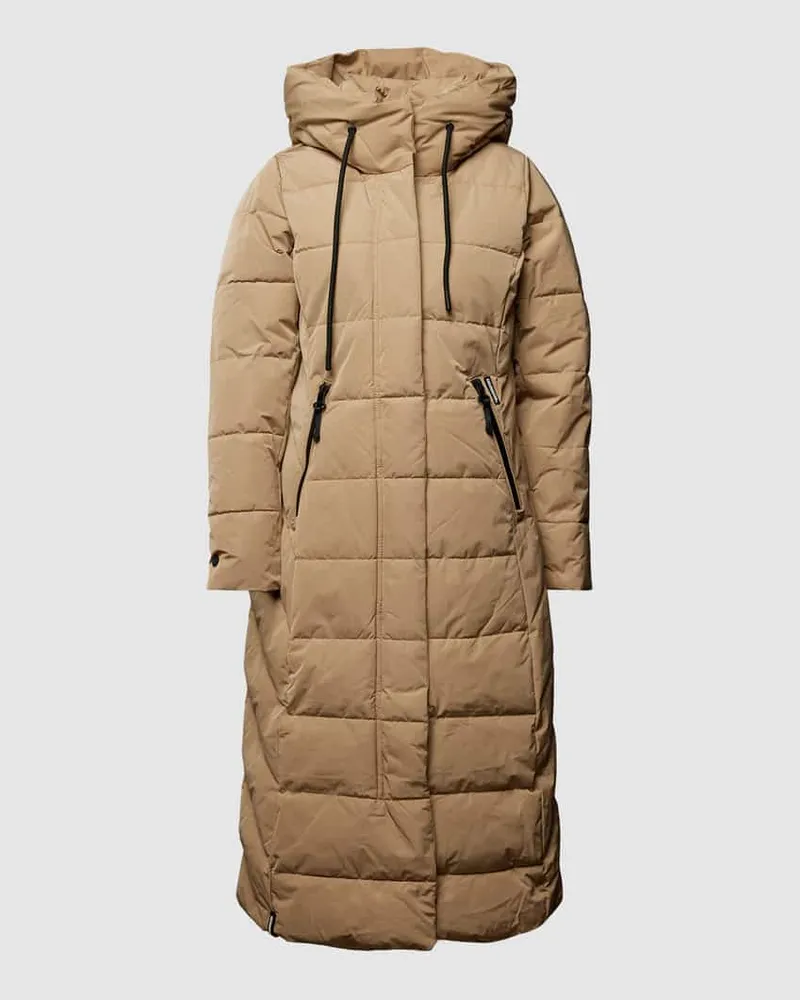 khujo Steppmantel mit Label-Details Modell 'Tynse Sand