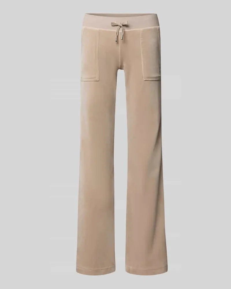 Juicy Couture Jogginghose mit Tunnelzug Modell 'LAYLA Taupe
