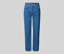 Regular Fit Jeans mit Gürtelschlaufen Modell '501 CROP JAZZ POP