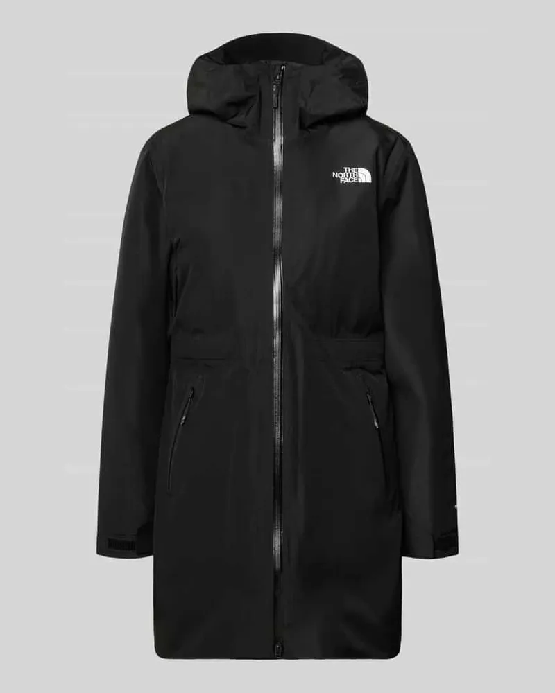 The North Face Jacke mit Kapuze und Zweiwege-Reißverschluss Modell 'HIKESTELLER Black