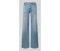 Regular Fit Jeans mit Gürtelschlaufen Modell 'ALEC
