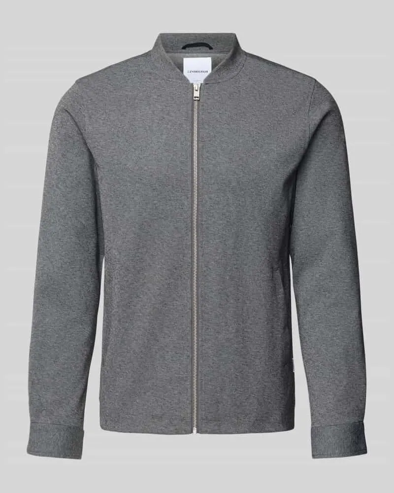 Lindbergh Jacke mit Reißverschluss Hellgrau