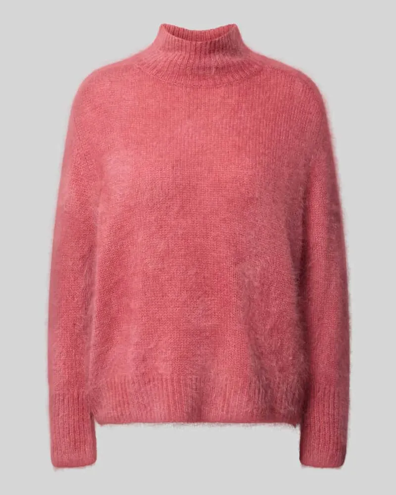 hemisphere Strickpullover aus Kaschmir mit Stehkragen Rot