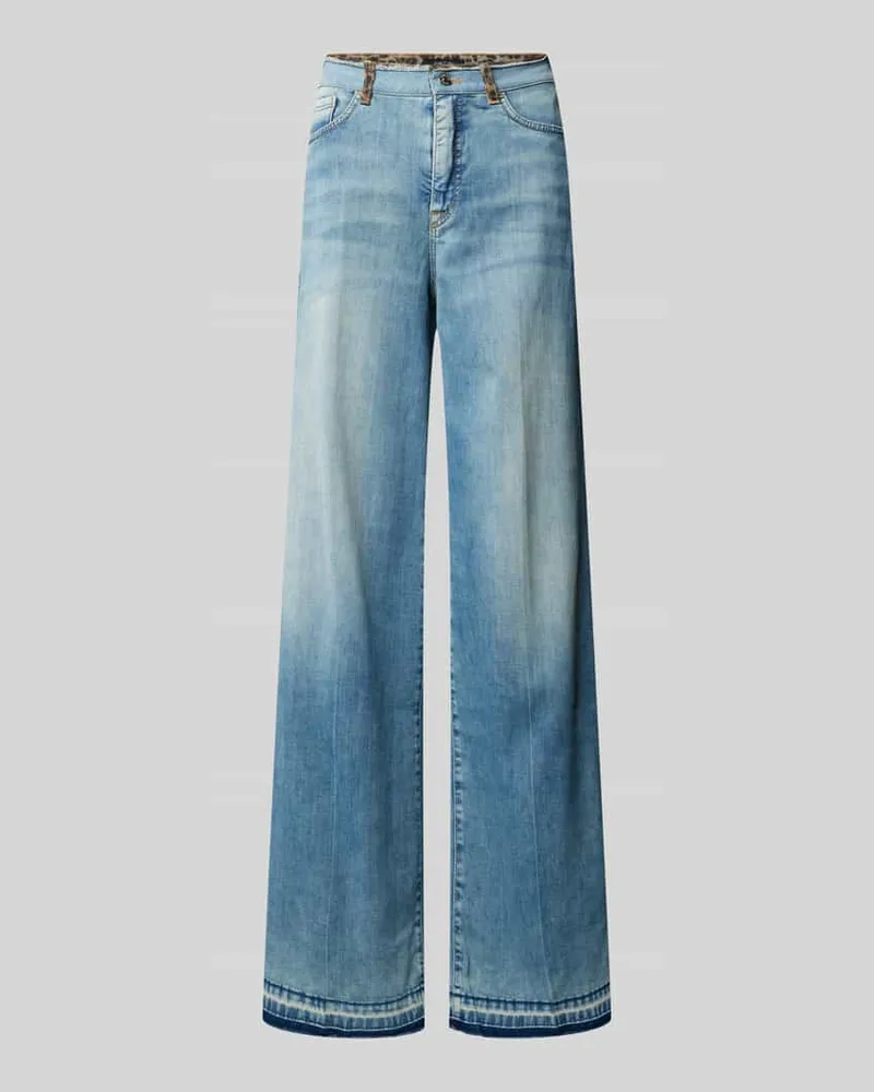 Marc Cain Wide Fit Jeans im 5-Pocket-Design Jeansblau