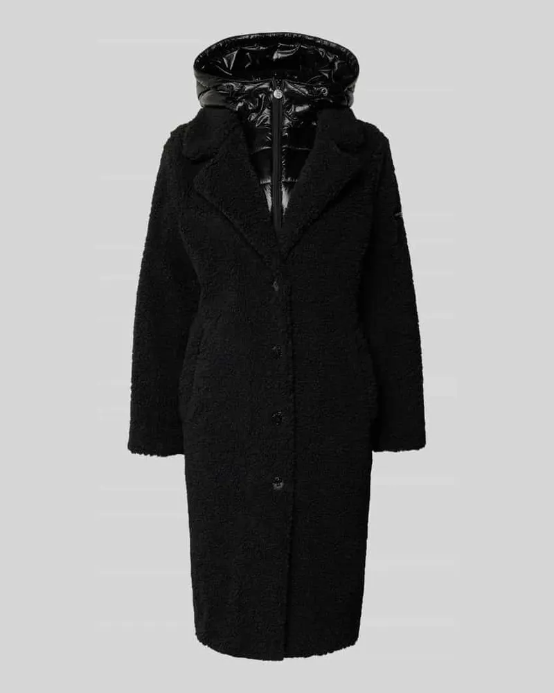 Frieda & Freddies Mantel mit Steppeinsatz Modell 'GINE2 Black