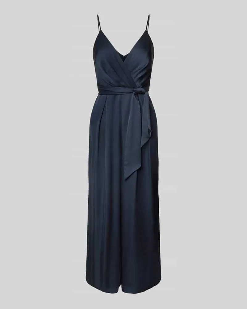 JAKE*S Jumpsuit mit Bindegürtel Marine