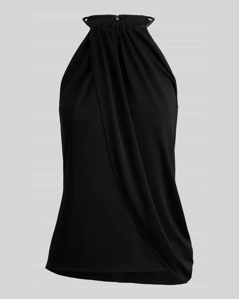 Ralph Lauren Regular Fit Top mit Rundhalsausschnitt Black