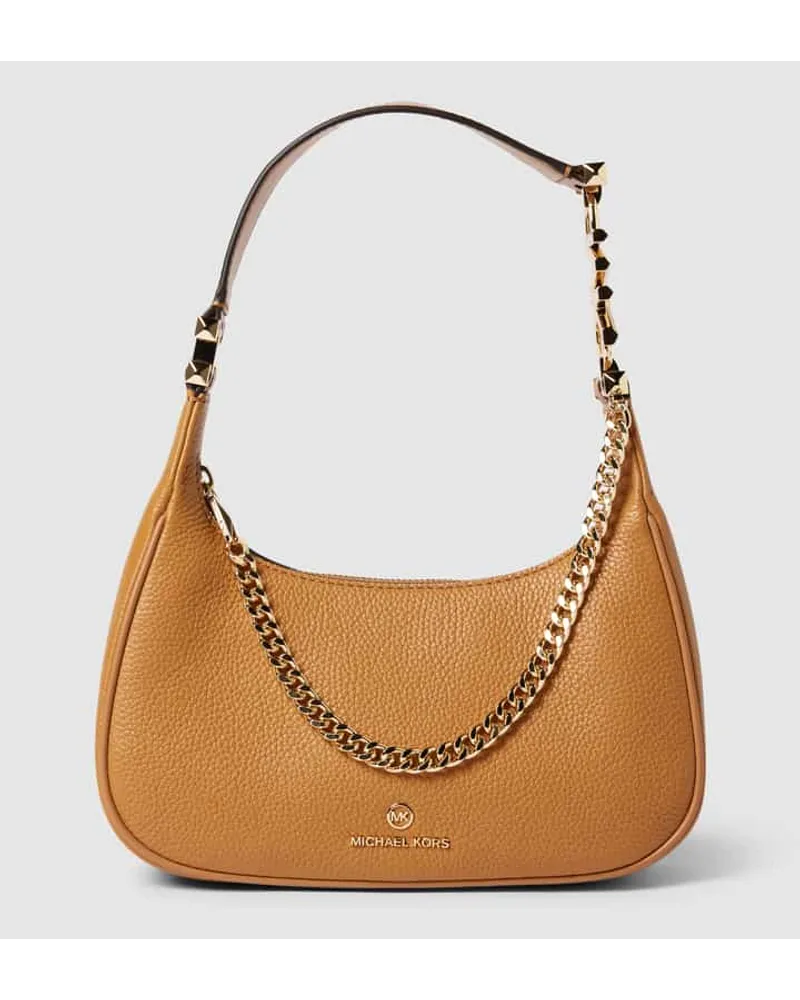 Michael Kors Handtasche mit Label-Applikation Modell 'PIPER Camel